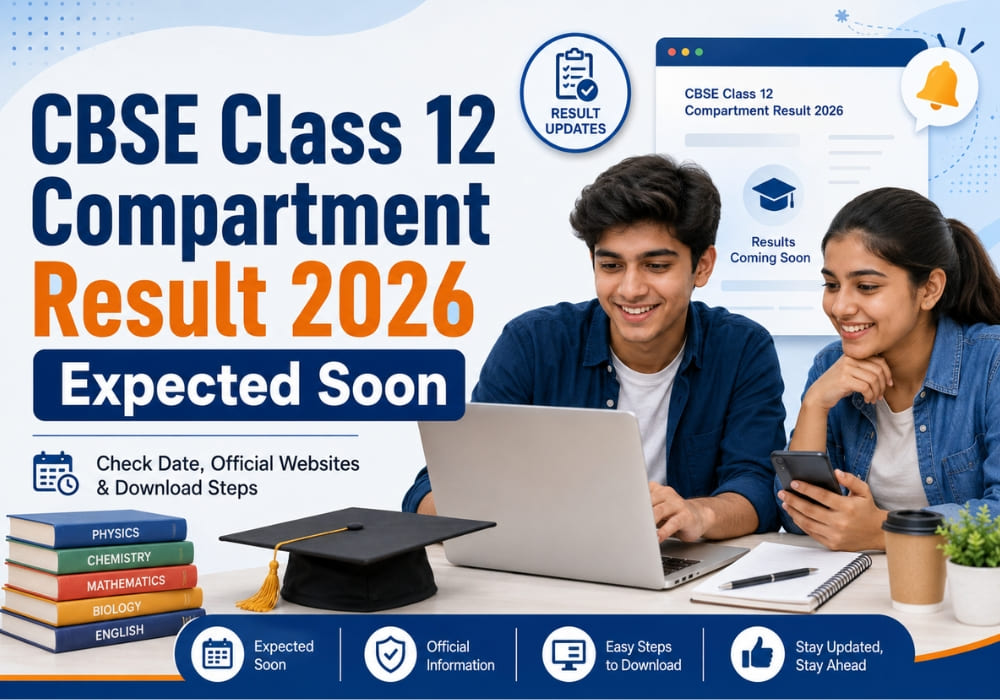CBSE Class 12 Compartment Result 2026 Expected Soon: Check Date, Official Websites and Download Steps