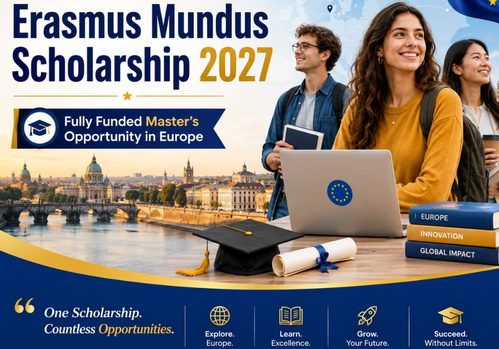 Erasmus Mundus Scholarship 2027: Fully Funded Master’s Opportunity in Europe