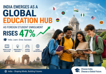 India Emerges as a Global Education Hub as Foreign Student Enrolment Rises 47%