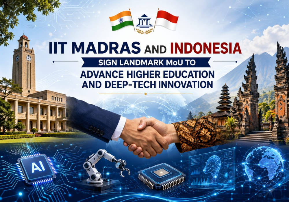 IIT Madras and Indonesia Sign Landmark MoU to Advance Higher Education and Deep-Tech Innovation