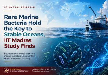 Rare Marine Bacteria Hold the Key to Stable Oceans, IIT Madras Study Finds