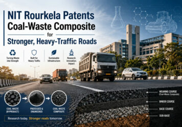 NIT Rourkela Patents Coal-Waste Composite for Stronger, Heavy-Traffic Roads
