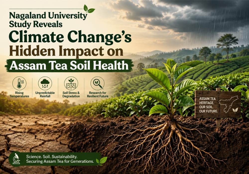 Nagaland University Study Reveals Climate Change’s Hidden Impact on Assam Tea Soil Health