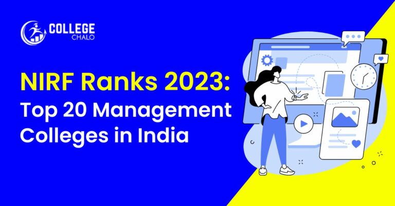 NIRF Ranks 2023 for management: Top 20 Management Colleges in India