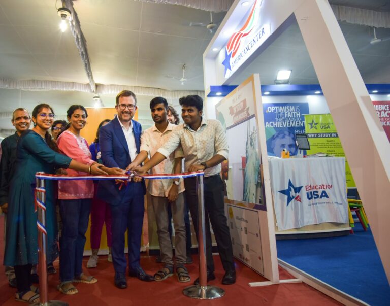 American Center Chennai Pavilion at the Chennai Book Fair 