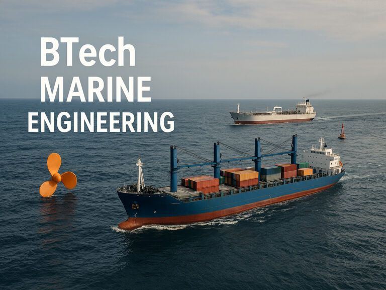 BTech Marine Engineering in 2025: A Great Guide For The Course