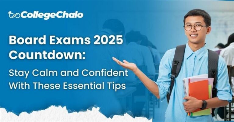 Board Exams 2025 Countdown: Stay Calm and Confident With These Essential Tips