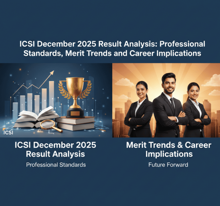 ICSI December 2025 Result Analysis: Professional Standards, Merit Trends and Career Implications