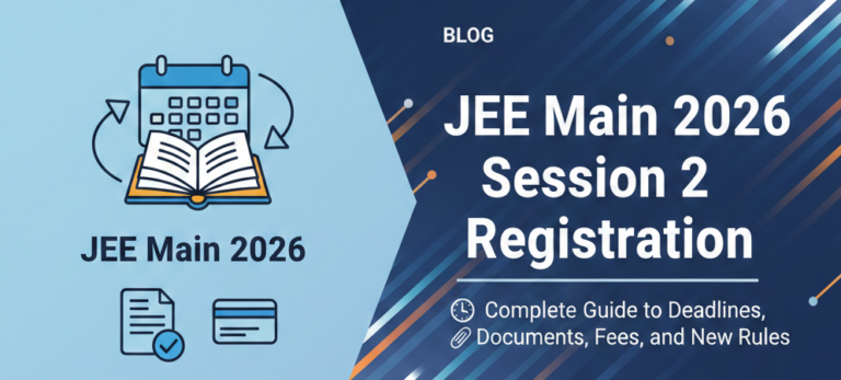 JEE Main 2026 Session 2 Registration: Complete Guide to Deadlines, Documents, Fees, and New Rules