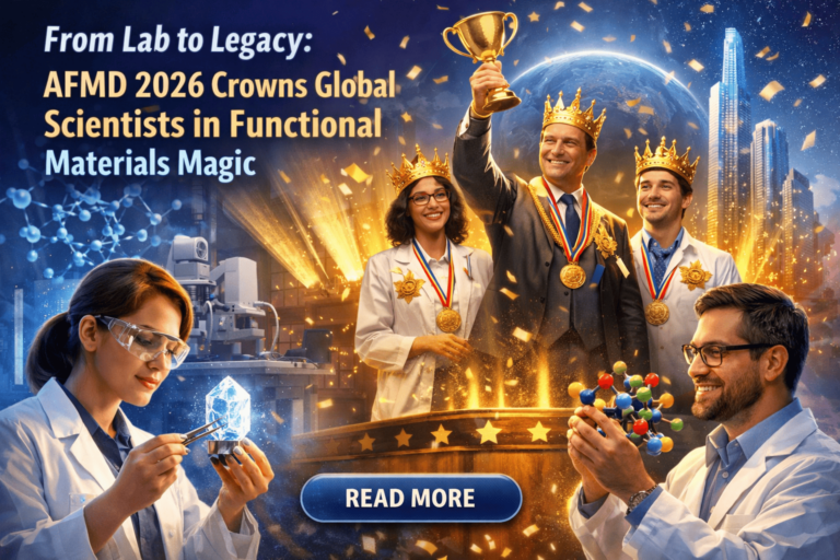 From Lab to Legacy: AFMD 2026 Crowns Global Scientists in Functional Materials Magic