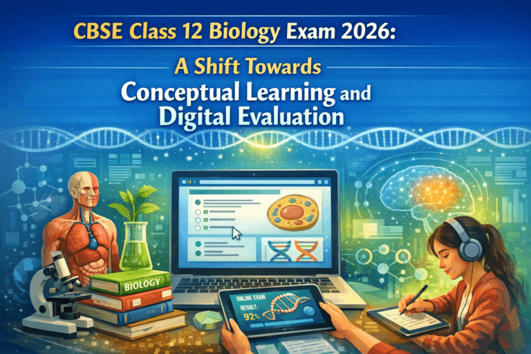 CBSE Class 12 Biology Exam 2026: A Shift Towards Conceptual Learning and Digital Evaluation