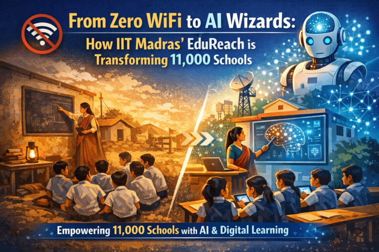 From Zero WiFi to AI Wizards: How IIT Madras’ EduReach is Transforming 11,000 Schools