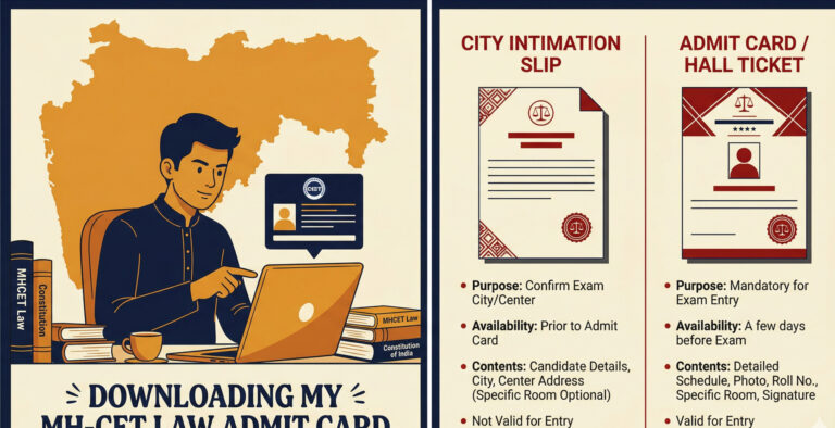 MH CET LAW 2026 City Intimation Slip: Dates, Details & Preparation Tips