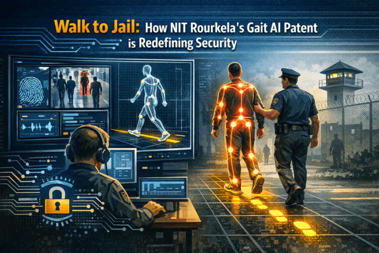Walk to Jail: How NIT Rourkela’s Gait AI Patent is Redefining Security