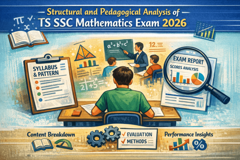 Structural and Pedagogical Analysis of TS SSC Mathematics Exam 2026