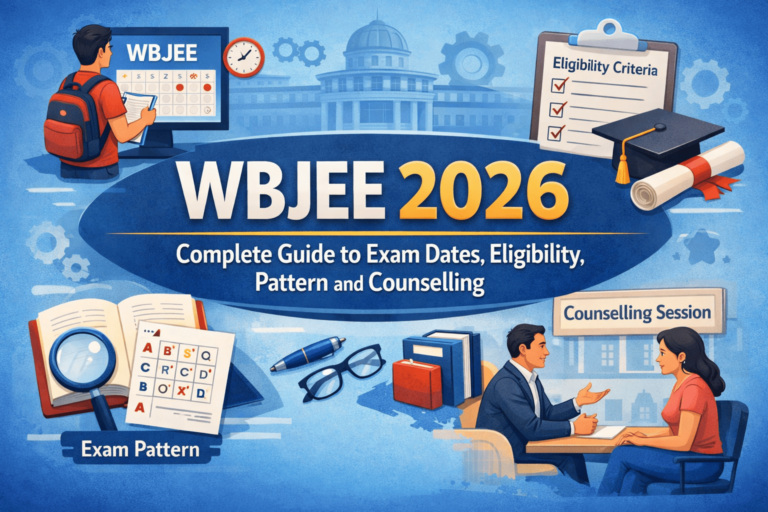 WBJEE 2026 : Complete Guide to Exam Dates, Eligibility, Pattern and Counselling