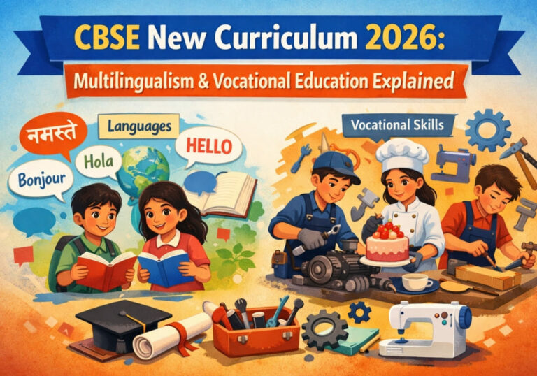 CBSE New Curriculum 2026: Multilingualism & Vocational Education Explained
