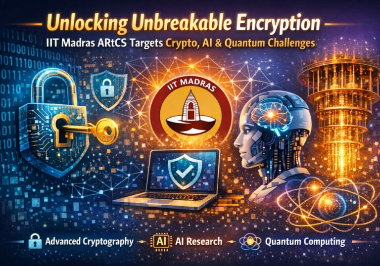 Unlocking Unbreakable Encryption: IIT Madras ARtCS Targets Crypto, AI & Quantum Challenges