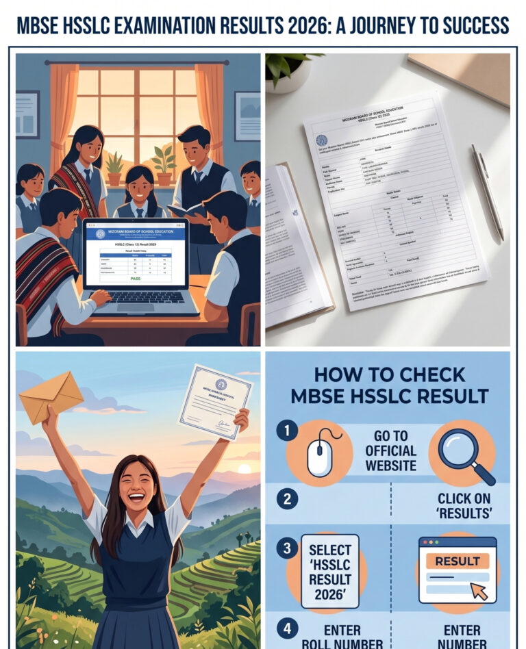 MBSE HSSLC Result 2026 Mizoram: Dates, Eligibility & How to Check Your Score,April 29 — at 12 noon. If you appeared in the Higher Secondary School Leaving Certificate exam this year, everything