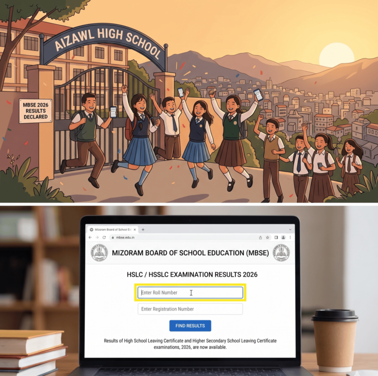 Mizoram HSSLC Result 2026: Out on April 29 at mbse.edu.in,  eligibility, important dates, and what to do after results are declared.