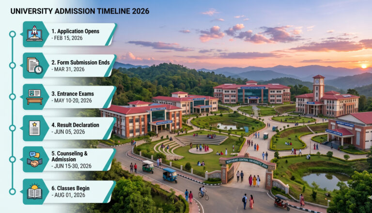Nagaland University MDRC 2026 Opens Admissions for 4-Year Science Programme — Apply Before May 18, 2026