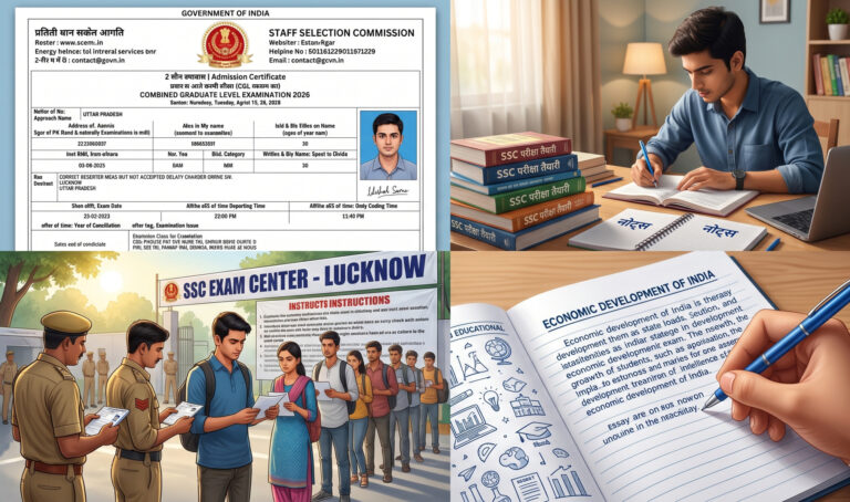 SSC CHSL Tier-II Re-Exam Admit Card 2026 released. Check exam city, date (22 April 2026), eligibility, steps to download & latest updates.