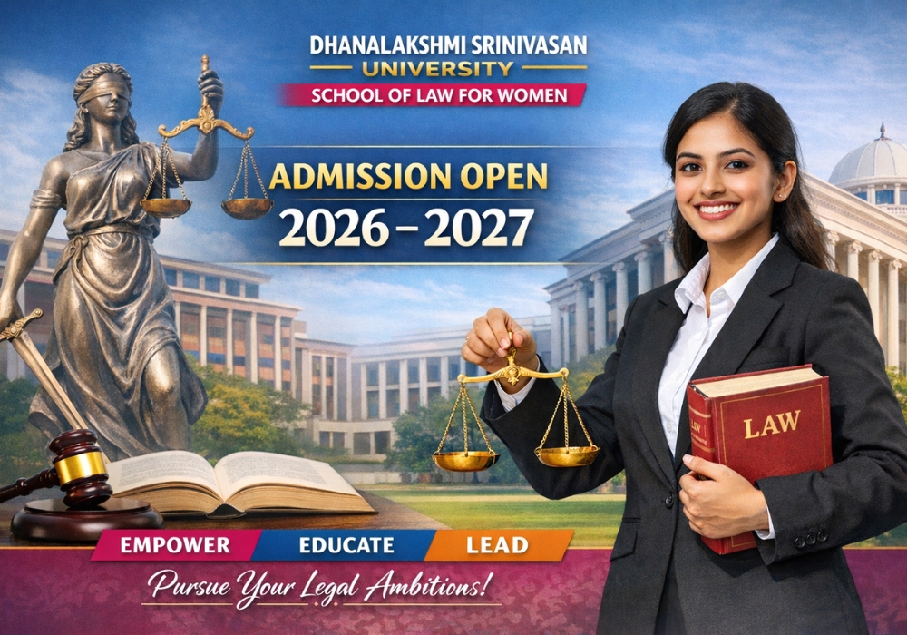 School of Law for Women – Admission Open 2026–2027 at Dhanalakshmi Srinivasan University