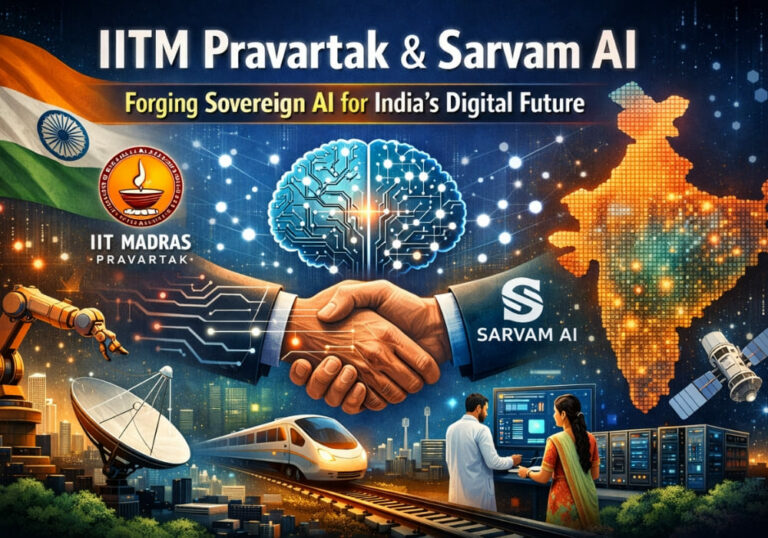 IITM Pravartak and Sarvam AI Forge Sovereign AI Push for India’s Digital Future