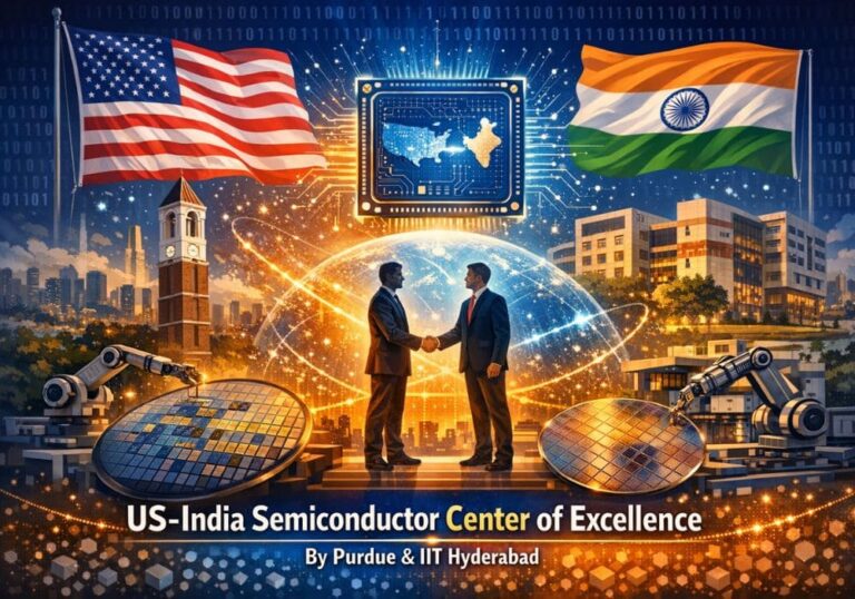 US-India Center of Excellence in Semiconductors by Purdue & IIT Hyderabad