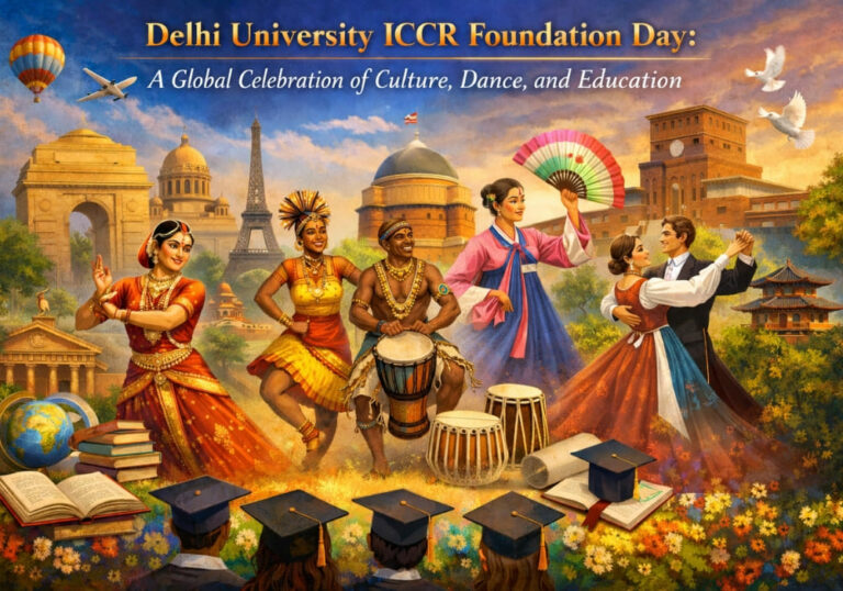 Delhi University ICCR Foundation Day: A Global Celebration of Culture, Dance, and Education