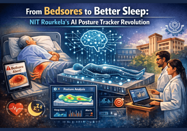From Bedsores to Better Sleep: NIT Rourkela’s AI Posture Tracker Revolution