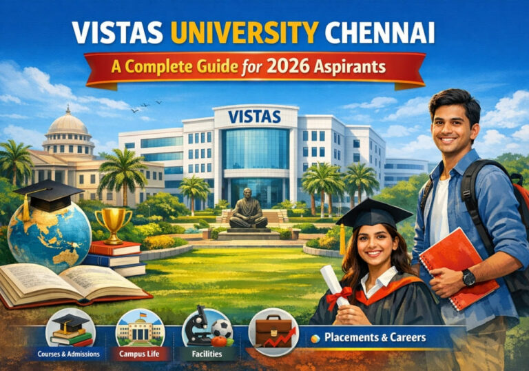 VISTAS University Chennai: A Complete Guide for 2026 Aspirants