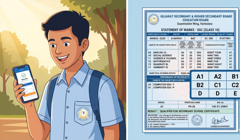 GSEB HSC Result 2026— Complete Guide  May 4, 2026 at 10:00 AM — Science & General streams declared together at gseb.org