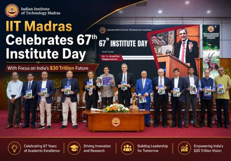 IIT Madras Celebrates 67th Institute Day With Focus on India’s $30 Trillion Future