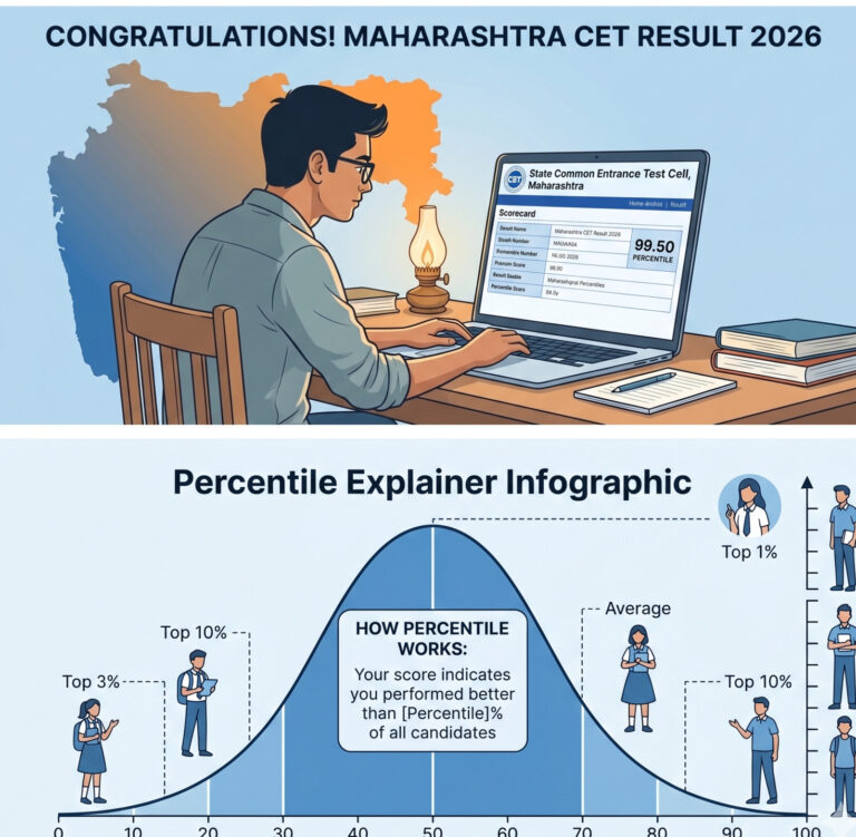 Maharashtra CET Result 2026: Percentile Score, Complete Guide  eligibility criteria, important dates, and what to do after results