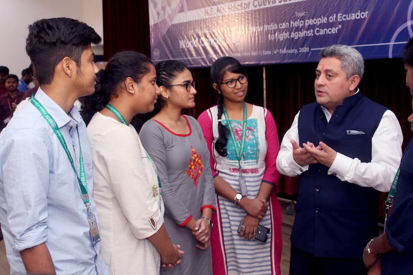 India can help Ecuador battle cancer