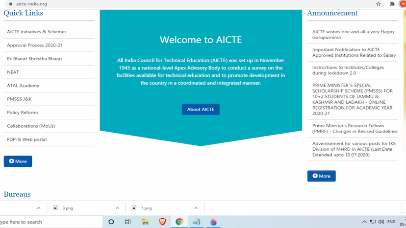 AICTE registration