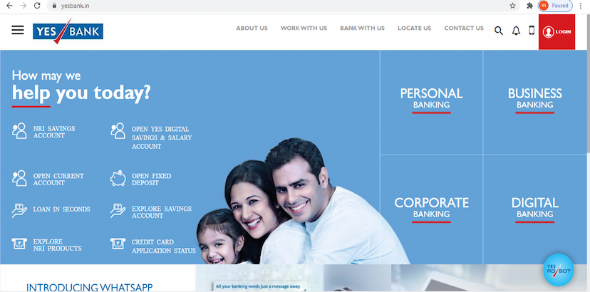 Yes Bank digitizes