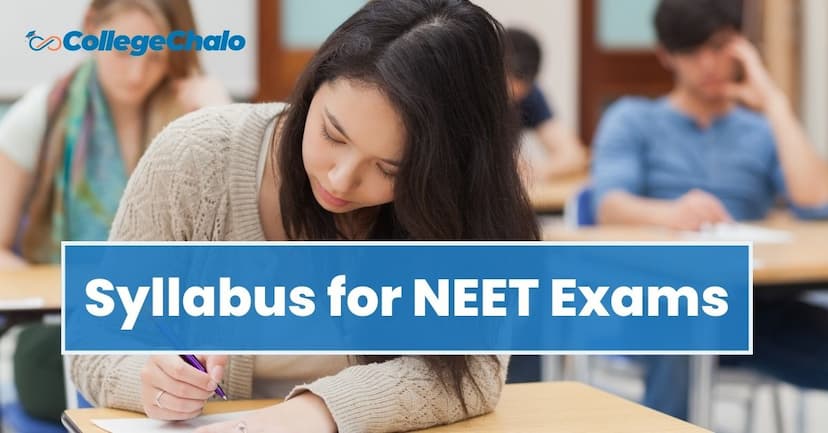 Syllabus For Neet Exams