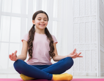 Students Doing Mediation India