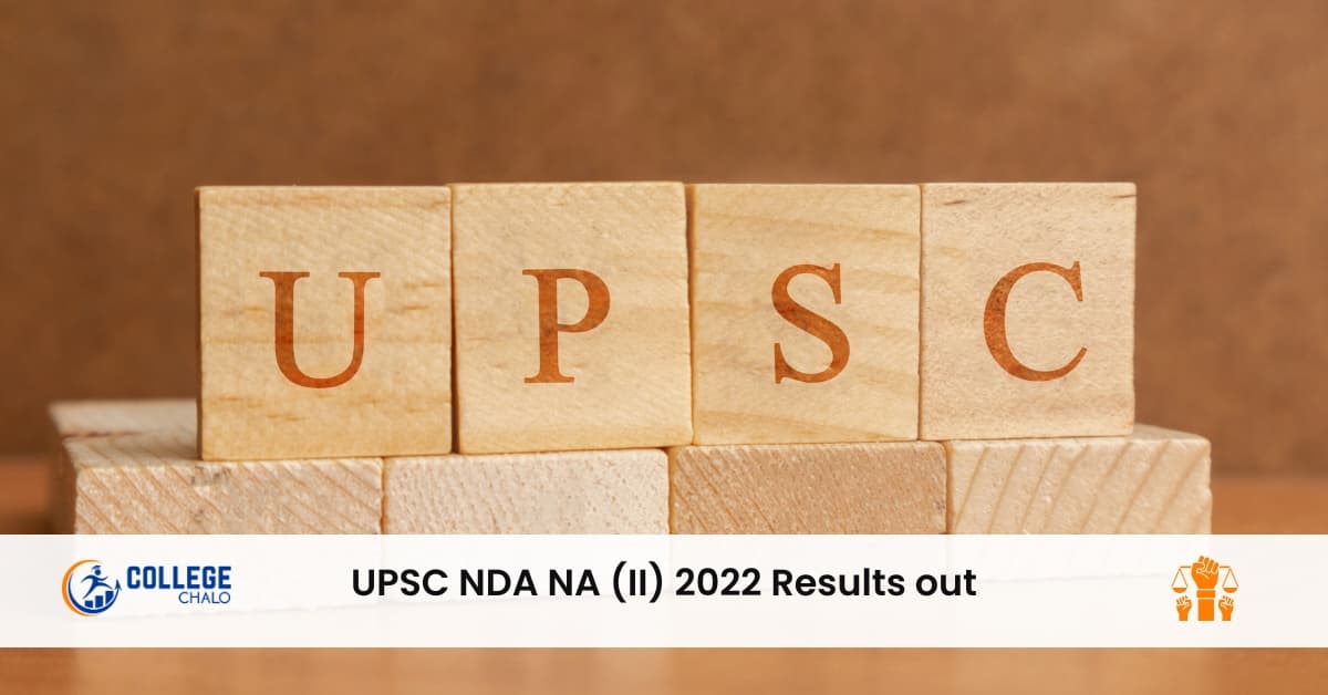 NDA and NA II 2022 exam results are out