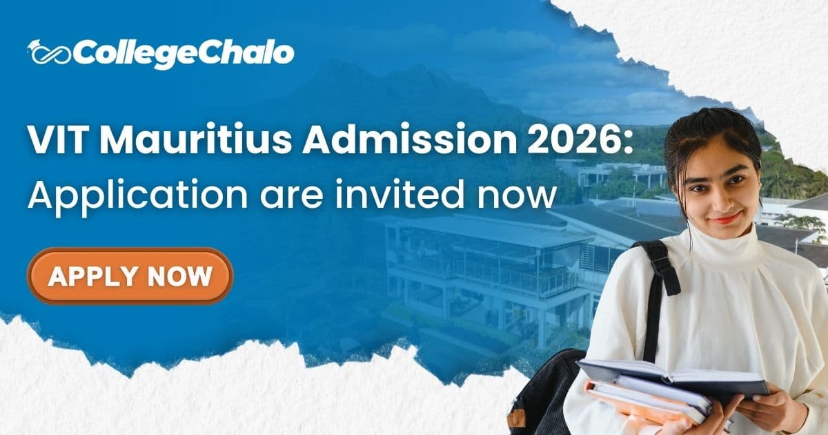 VIT Mauritius Admission 2026: Application are invited now 
