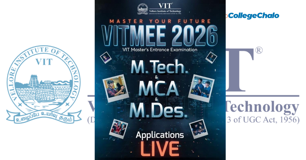 Master Your Future with VIT: VITMEE 2026 Applications Are Now Live! 🚀