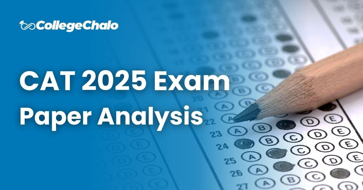 CAT 2025 Exam Analysis: Difficulty Level, Section-by-Section Review, Comparison with Last Year