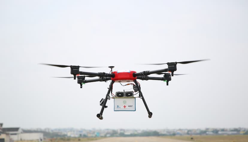 IIT students CO develops drones