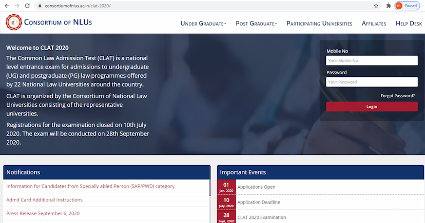 CLAT 2020