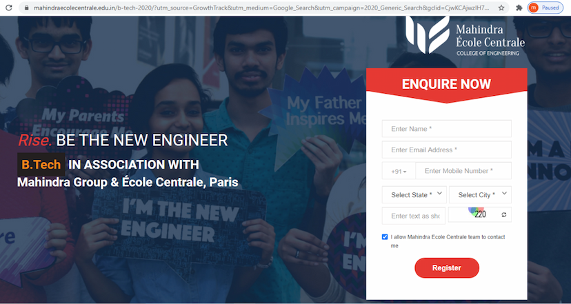 MEC engineering admission
