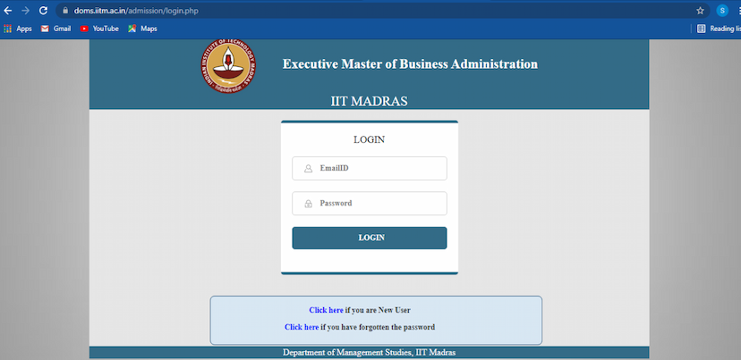 Executive MBA programme