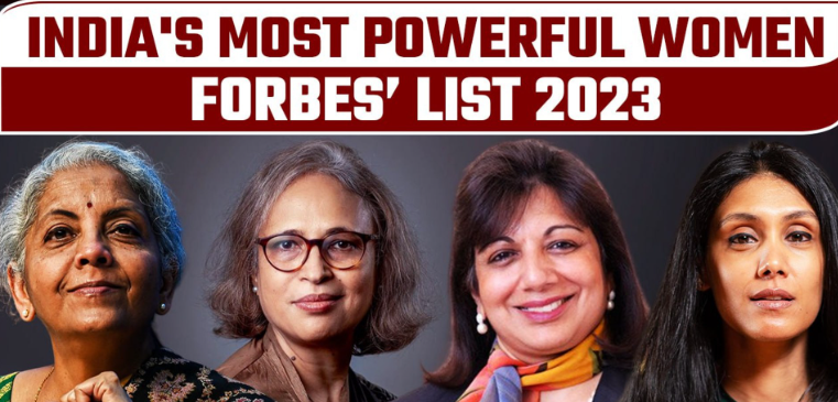 Forbes 2023 Decoding The Education Of India's Top 4 Powerful Women.....