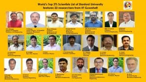 22 researchers from IIT Guwahati feature in great top list 22 researchers from IIT Guwahati feature in great top list